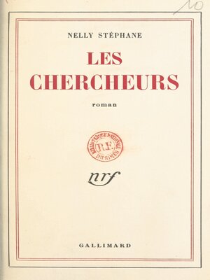 cover image of Les chercheurs